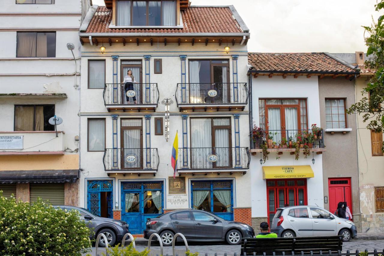 Hotel Azul De La Plaza By Chat Noir Куэнка Экстерьер фото